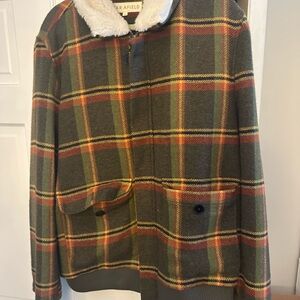 Far Afield Men's Plaid Jacket - Green, Red, Yellow